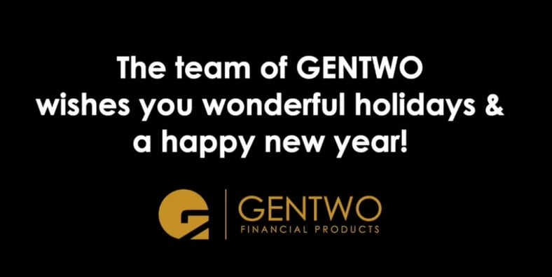 GENTWO wishes you happy holidays and a wonderful 2021!